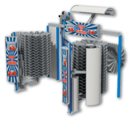 Car wash wheel brush