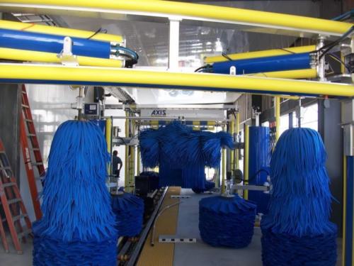Car wash tunnel equipment
