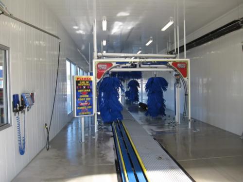 Car wash tunnels